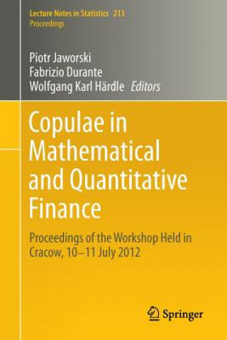 Kniha Copulae in Mathematical and Quantitative Finance Piotr Jaworski