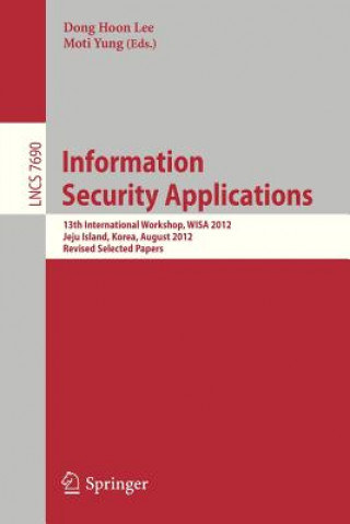 Livre Information Security Applications Dong Hoon Lee