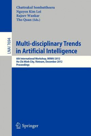 Livre Multi-disciplinary Trends in Artificial Intelligence Chattrakul Sombattheera