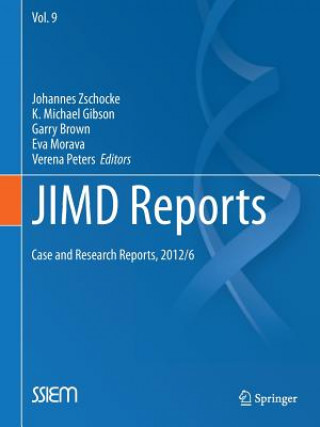 Kniha JIMD Reports - Case and Research Reports, 2012/6 Johannes Zschocke