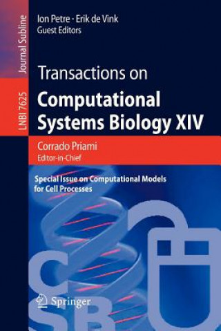 Kniha Transactions on Computational Systems Biology XIV Ion Petre