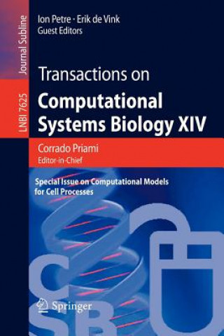 Książka Transactions on Computational Systems Biology XIV Ion Petre