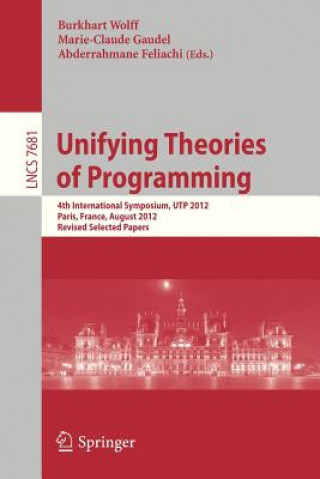 Knjiga Unifying Theories of Programming Burkhard Wolff