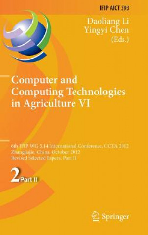 Carte Computer and Computing Technologies in Agriculture VI Daoliang Li