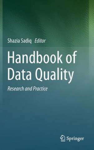 Könyv Handbook of Data Quality Shazia Sadiq