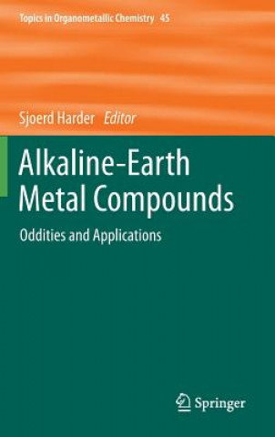 Kniha Alkaline-Earth Metal Compounds Sjoerd Harder