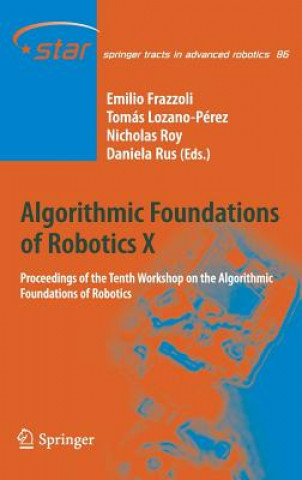 Kniha Algorithmic Foundations of Robotics X Emilio Frazzoli