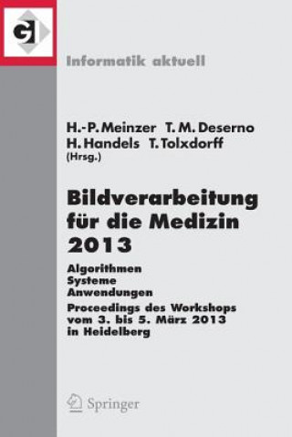 Knjiga Bildverarbeitung Fur Die Medizin 2013 Hans-Peter Meinzer