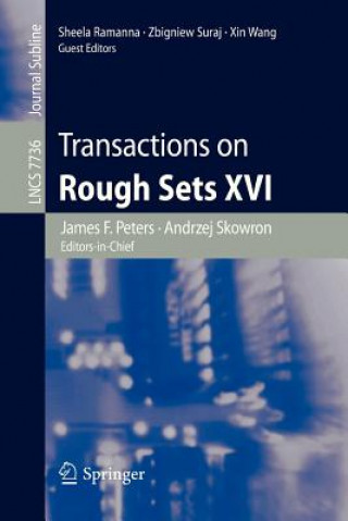 Kniha Transactions on Rough Sets XVI James F. Peters