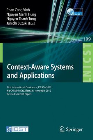 Kniha Context-Aware Systems and Applications Phan Cong Vinh