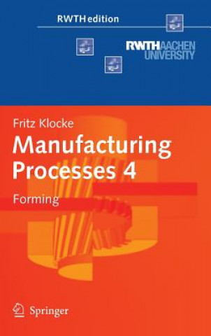 Boek Manufacturing Processes 4 Fritz Klocke