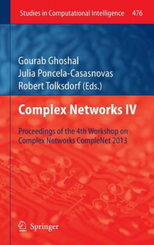 Kniha Complex Networks IV Gourab Ghoshal