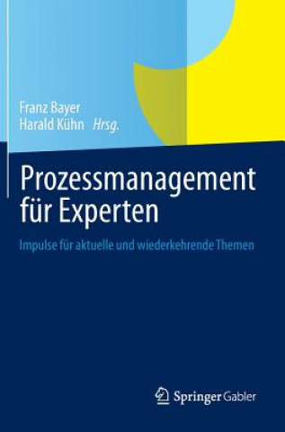 Kniha Prozessmanagement fur Experten Franz Bayer