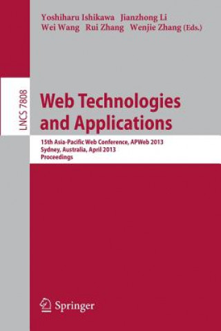 Könyv Web Technologies and Applications Yoshiharu Ishikawa