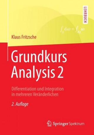 Kniha Grundkurs Analysis 2 Klaus Fritzsche