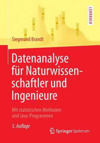 Könyv Datenanalyse Fur Naturwissenschaftler Und Ingenieure Siegmund Brandt