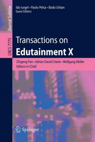 Kniha Transactions on Edutainment X Zhigeng Pan