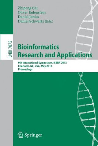 Kniha Bioinformatics Research and Applications Zhipeng Cai