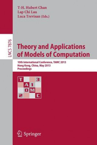 Książka Theory and Applications of Models of Computation T-H. Hubert Chan