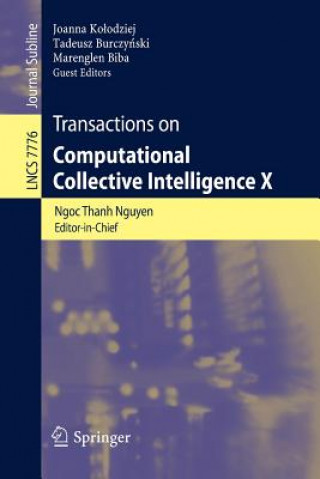 Książka Transactions on Computational Collective Intelligence X Ngoc-Thanh Nguyen