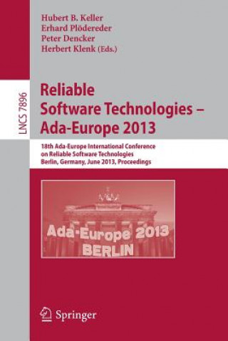 Livre Reliable Software Technologies -- Ada-Europe 2013 Hubert B. Keller