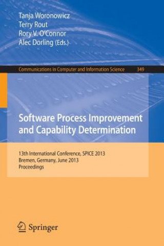 Libro Software Process Improvement and Capability Determination Tanja Woronowicz