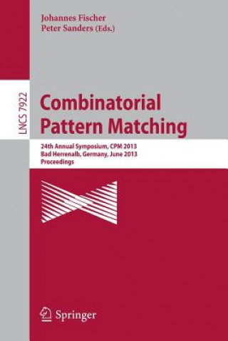 Book Combinatorial Pattern Matching Johannes Fischer