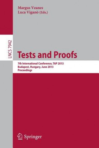 Книга Tests and Proofs Margus Veanes