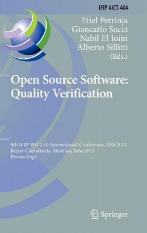 Livre Open Source Software: Quality Verification Etiel Petrinja