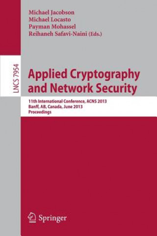 Kniha Applied Cryptography and Network Security Michael Jacobson
