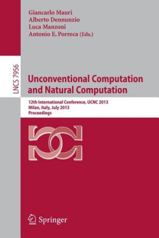 Książka Unconventional Computation and Natural Computation Giancarlo Mauri