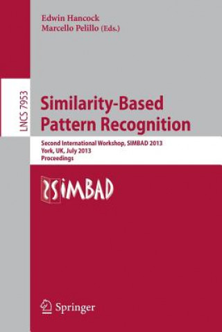 Kniha Similarity-Based Pattern Recognition Edwin Hancock