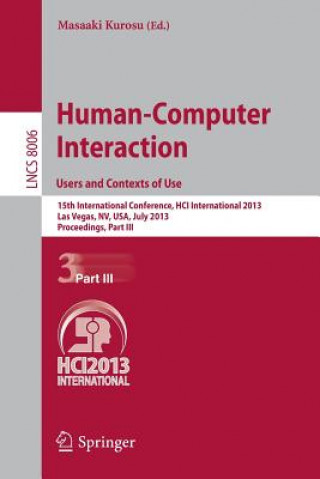 Книга Human-Computer Interaction: Users and Contexts of Use Masaaki Kurosu