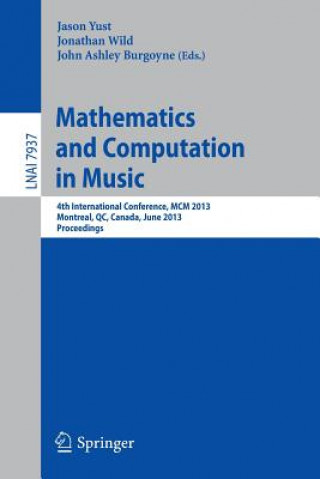 Carte Mathematics and Computation in Music Jason Yust