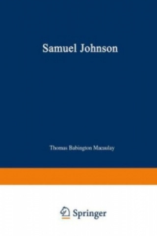 Knjiga Samuel Johnson Thomas Babington Macaulay