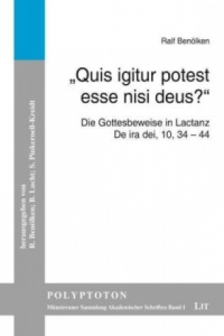 Buch "Quis igitur potest esse nisi deus?" Ralf Benölken