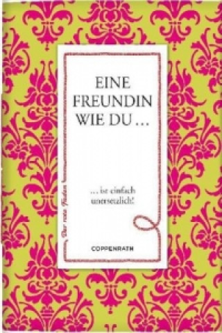 Könyv Der rote Faden No.43: Eine Freundin wie du ... Nina Sträter