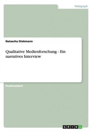 Βιβλίο Qualitative Medienforschung - Ein narratives Interview Natascha Diekmann