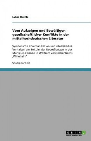 Książka Vom Aufzeigen und Bewaltigen gesellschaftlicher Konflikte in der mittelhochdeutschen Literatur Lukas Strehle