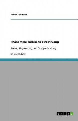 Kniha Phänomen: Türkische Street Gang Tobias Lohmann