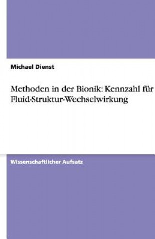 Könyv Methoden in der Bionik Michael Dienst