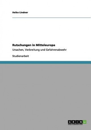 Buch Rutschungen in Mitteleuropa Heiko Lindner