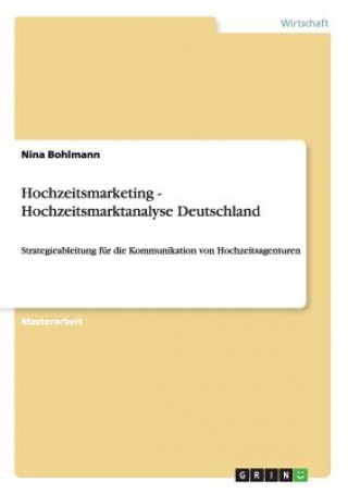 Carte Hochzeitsmarketing - Hochzeitsmarktanalyse Deutschland Nina Bohlmann