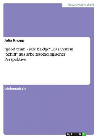 Carte good team - safe bridge. Das System Schiff aus arbeitssoziologischer Perspektive Julia Knopp