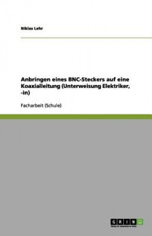 Carte Anbringen eines BNC-Steckers auf eine Koaxialleitung (Unterweisung Elektriker, -in) Niklas Lehr