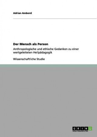 Carte Mensch als Person Adrian Ambord