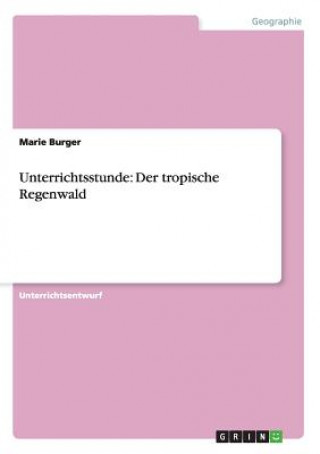 Книга Unterrichtsstunde Marie Burger