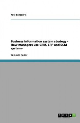 Книга Business information system strategy - How managers use CRM, ERP and SCM systems Paul Bangniyel