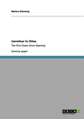 Kniha Carrefour in China Markus Slamanig
