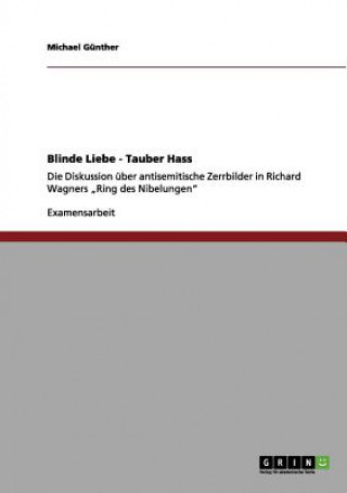 Knjiga Judentum in Richard Wagners Ring des Nibelungen Michael Günther